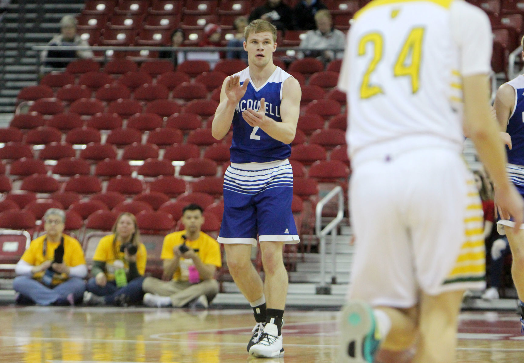 McDonell boys basketball vs Sheboygan Area Lutheran 3-15-19